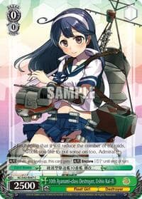 10th Ayanami-class Destroyer, Ushio Kai-II - KanColle: Arrival! Reinforcement Fleets from Europe! - Weiss Schwarz card