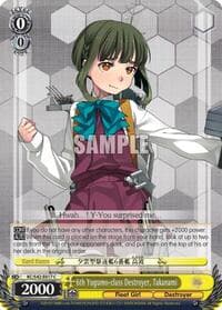 6th Yugumo-class Destroyer, Takanami - KanColle: Arrival! Reinforcement Fleets from Europe! - Weiss Schwarz card