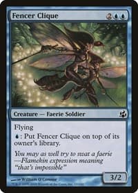 Fencer Clique - Morningtide - Magic: The Gathering card