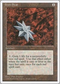 Iron Star - Fourth Edition - Magic: The Gathering card