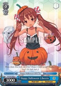 Happy Halloween Libeccio - KanColle: Arrival! Reinforcement Fleets from Europe! - Weiss Schwarz card