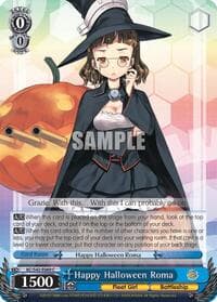 Happy Halloween Roma - KanColle: Arrival! Reinforcement Fleets from Europe! - Weiss Schwarz card