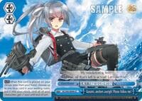 Kasumi, anchors aweigh! Please follow me! - KanColle: Arrival! Reinforcement Fleets from Europe! - Weiss Schwarz card