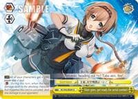 Main guns, get ready for aerial combat! - KanColle: Arrival! Reinforcement Fleets from Europe! - Weiss Schwarz card
