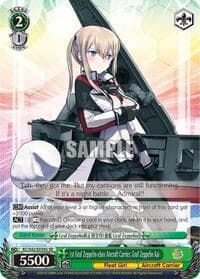 1st Graf Zeppelin-class Aircraft Carrier, Graf Zeppelin Kai (SR) - KanColle: Arrival! Reinforcement Fleets from Europe! - Weiss Schwarz card