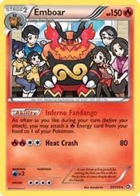 Emboar - 27/113 (Legendary Treasures) - Deck Exclusives - Pokemon card