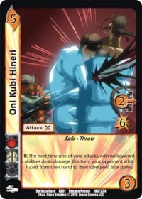 Oni Kubi Hineri - Capcom Casual League Kit - UniVersus card