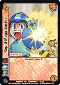 Rapid Mega Buster - Capcom Casual League Kit - UniVersus card