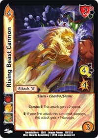 Rising Beast Cannon - Capcom Casual League Kit - UniVersus card