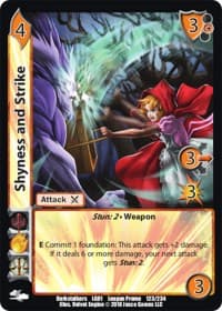 Shyness and Strike - Capcom Casual League Kit - UniVersus card