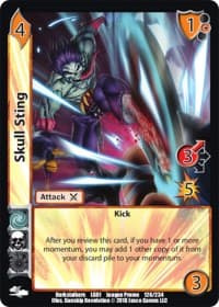 Skull Sting - Capcom Casual League Kit - UniVersus card