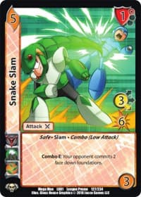 Snake Slam - Capcom Casual League Kit - UniVersus card