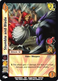 Stumble and Blade - Capcom Casual League Kit - UniVersus card