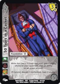 50 Years in a Casket - Capcom Casual League Kit - UniVersus card
