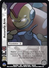 Accurate Arm - Capcom Casual League Kit - UniVersus card