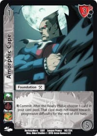 Amorphic Cape - Capcom Casual League Kit - UniVersus card