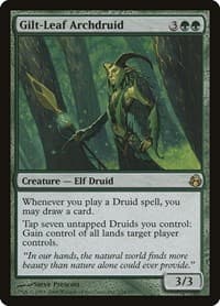 Gilt-Leaf Archdruid - Morningtide - Magic: The Gathering card
