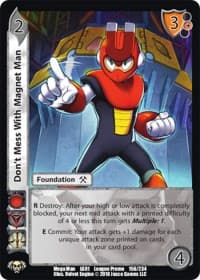 Don't Mess With Magnet Man - Capcom Casual League Kit - UniVersus card