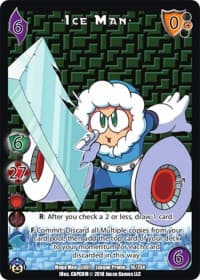 Ice Man* - Capcom Casual League Kit - UniVersus card