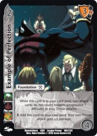 Example of Perfection - Capcom Casual League Kit - UniVersus card