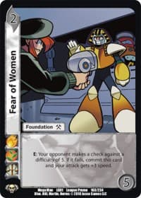 Fear of Women - Capcom Casual League Kit - UniVersus card
