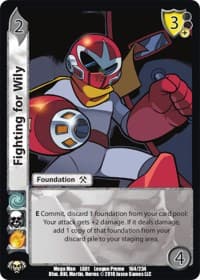 Fighting for Wily - Capcom Casual League Kit - UniVersus card