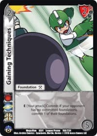 Gaining Techniques - Capcom Casual League Kit - UniVersus card