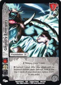 Ghostly Energies - Capcom Casual League Kit - UniVersus card