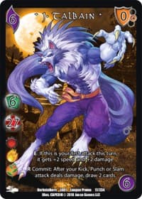J. Talbain* - Capcom Casual League Kit - UniVersus card