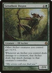 Greatbow Doyen - Morningtide - Magic: The Gathering card