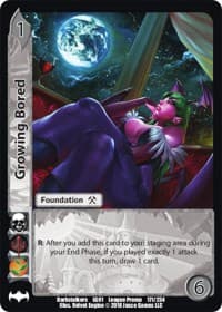 Growing Bored - Capcom Casual League Kit - UniVersus card