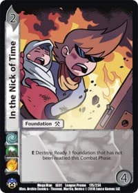 In the Nick of Time - Capcom Casual League Kit - UniVersus card