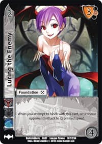 Luring the Enemy - Capcom Casual League Kit - UniVersus card