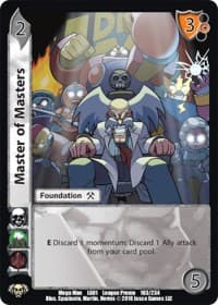 Master of Masters - Capcom Casual League Kit - UniVersus card