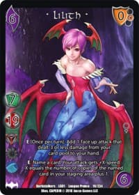 Lilith* - Capcom Casual League Kit - UniVersus card