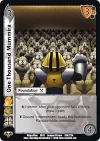 One Thousand Mummira - Capcom Casual League Kit - UniVersus card