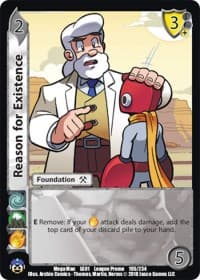 Reason for Existence - Capcom Casual League Kit - UniVersus card