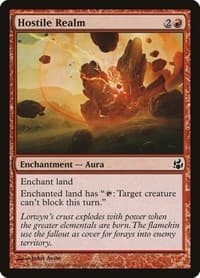 Hostile Realm - Morningtide - Magic: The Gathering card