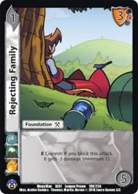 Rejecting Family - Capcom Casual League Kit - UniVersus card
