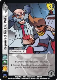 Repaired by Dr. Wily - Capcom Casual League Kit - UniVersus card