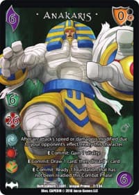 Anakaris* - Capcom Casual League Kit - UniVersus card