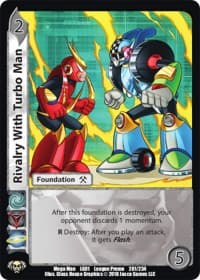 Rivalry With Turbo Man - Capcom Casual League Kit - UniVersus card