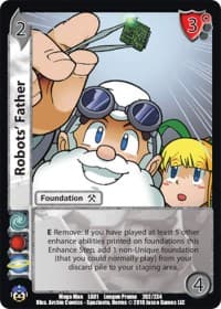 Robots' Father - Capcom Casual League Kit - UniVersus card
