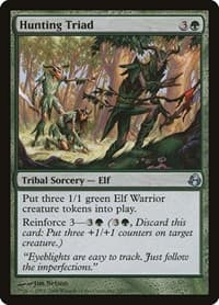 Hunting Triad - Morningtide - Magic: The Gathering card