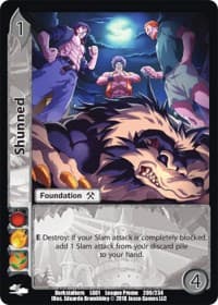 Shunned - Capcom Casual League Kit - UniVersus card