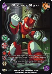 Magnet Man* - Capcom Casual League Kit - UniVersus card