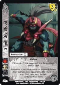 Smell the Blood - Capcom Casual League Kit - UniVersus card