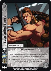 Suspended Sword - Capcom Casual League Kit - UniVersus card