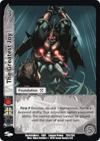 The Greatest Joy - Capcom Casual League Kit - UniVersus card