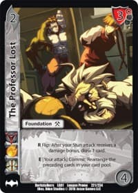 The Professor Lost - Capcom Casual League Kit - UniVersus card